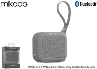 MIKADO HANDY Gri 4 ,5W*1pc,50mm 1200 mAh TF Kart, AUX Bluetooth Speaker